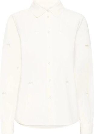 Ichi Mujer, Blusas y Camisas, Blanco, Talla: L