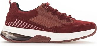 Gabor Rollingsoft Dames Wandelsneaker - Dames - Sneakers - Rood - 38 EU - Su&egrave;de - Schoenen