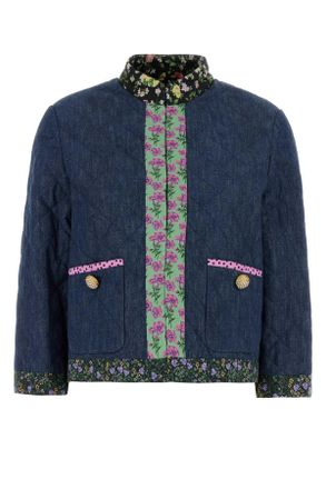 Valentino Garavani Blauwe Chambray Blazer
