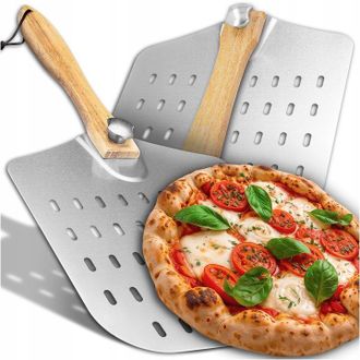 OEM Bandeja Perforada Para Pizza, Escaladora De Pizza, De Acero Inoxidable, Profesional
