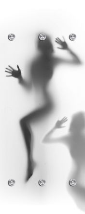 Queence Garderobenleiste »Satin« mit 6 Haken, 50 x 120 cm