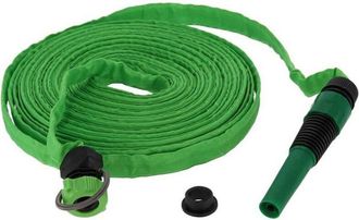 Trade Shop Trade Shop - Tubo Da Giardino Piatto Pompa Acqua Terrazzo Giardino 15mt Con Lancia Pistola