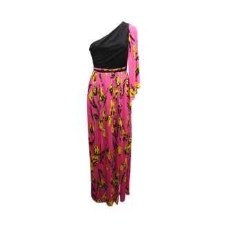 Hanita Maxi Dresses, female, Pink, Size: S Abito Monospalla Wo Dress H.v2499.2775