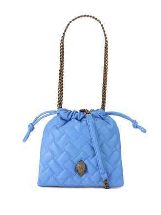Kurt Geiger Kleine Kensington bucket-tas - Blauw