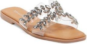 Top Moda Dubau Slide Sandal in Black at Nordstrom Rack, Size 7.5