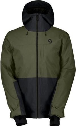 Scott Jacket Ultimate Dryo 10 Skijacke f&uuml;r Herren | oliv/schwarz