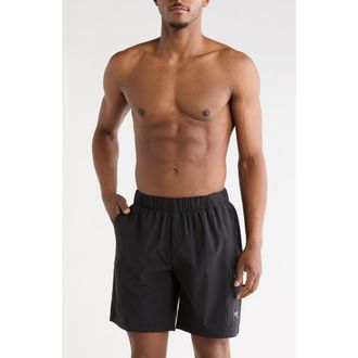 Hurley Outlander Cargo Walk Shorts in Black at Nordstrom Rack, Size X-Large
