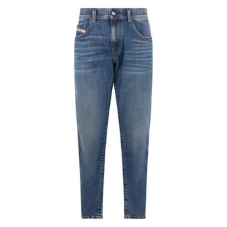 Diesel Slim-fit Jeans, male, Blue, Size: W40 2019 D-Strukt Jeans