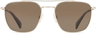 Rag & Bone RNB5047/G/S Asian Fit J5G/SP Mens Sunglasses Gold Size 53
