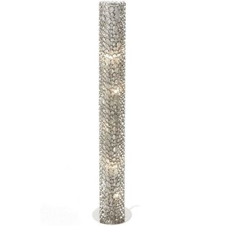 The Libra Company Venus Tube G9 40W Standard Lamp - Iron - L25 x W25 x H152 cm - Silver