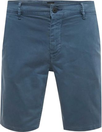 BOSS Shorts in cotone - Blu