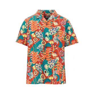 Patagonia Tidal Threads printed cotton shirt Man S