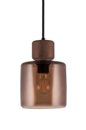 Globen Lighting Pendellampe Dot &oslash; 15/ H 23 cm - Braun