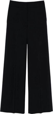 PESERICO High-waisted Broeken - Dames - Wijde Broeken - Blauw - M - Leer - Broeken
