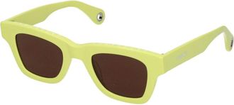 Jacquemus Acetaat Zonnebril - Dames - Zonnebrillen - Geel - ONE Size - Accessoires