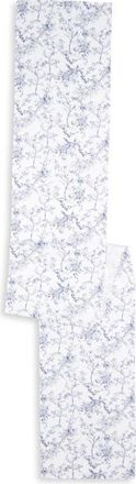 Petite Plume Timeless Toile de Jouy Table Runner in White at Nordstrom