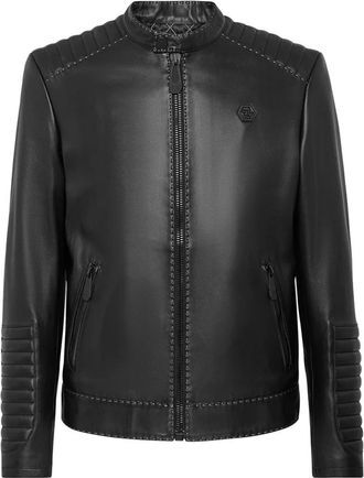 Philipp Plein Stijlvolle Jas voor Mannen - Heren - Zomerjassen - Zwart - L - Jassen