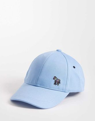 Paul Smith Cappellino blu con logo della zebra