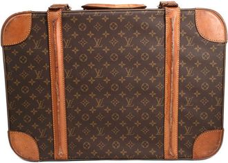 Louis Vuitton Vintage Brown Monogram Stratos Suitcase