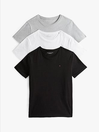 Tommy Hilfiger 3-Pack Signature Jersey Lounge T-Shirts