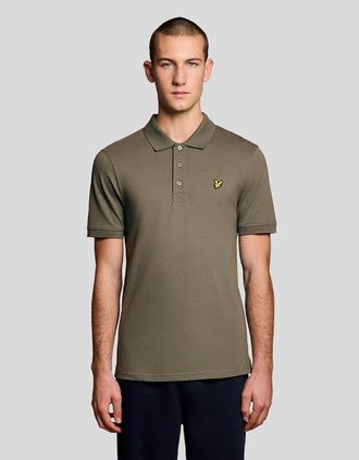 Lyle & Scott Lyle And Scott Mens Everyday Cotton Polo Shirt - Tan - Size: 44
