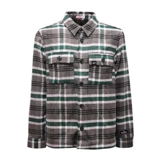 Sun 68 Overshirt jas met borstzak - Heren - Zomerjassen - Veelkleurig - S - Jassen
