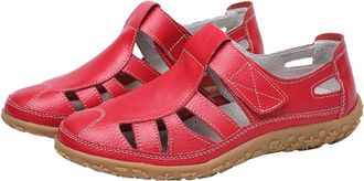 Generic Sandals Womens Summer Comfortable Orthopaedic Sports Sandals Closed Roman Sandals Elegant Mary Jane Sandals Hollow Out Summer Shoes Flat Beach Sandals