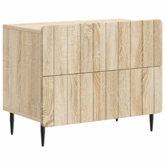 vidaXL Armario De Noche Con Caj&oacute;n Roble Sonoma 62 X 34,5 X 49,5 Cm Vidaxl