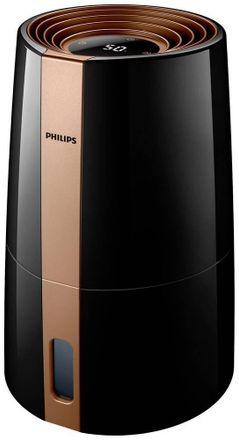 Philips Serie 3000 Hu3918/10 Humidificador Negro Cobre