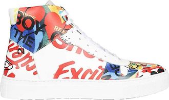 Vivienne Westwood Hoge leren sneakers - Heren - Sneakers - Veelkleurig - 39 EU - Leer - Schoenen