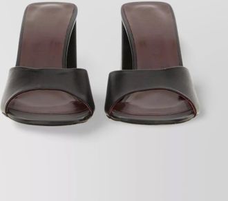 Staud sloane open toe block heel sandals