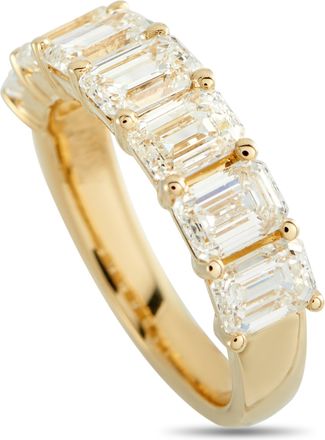 Luxury Bazaar 18K Yellow Gold 3.60ct Diamond Ring ALW-19103-Y
