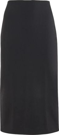 Wolford Midnight Grace Midi Rok - Dames - Midirokken - Zwart - XS - Wol - Rokken