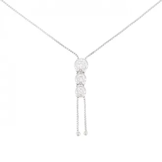 Tasaki Au750 Diamond Necklace