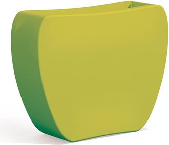 Monacis Maceta En Forma De Coraz&oacute;n Verde En Pol&iacute;mero Monacis - 100x30x80 Cm H