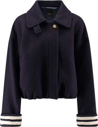 Pinko Extra-Fine Wool Blend Ciambella Coat-Donna