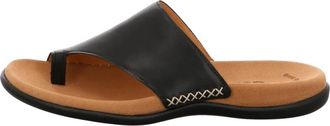 Gabor Zwarte Slide Sandalen - Dames - Slippers - Zwart - 42 EU - Schoenen