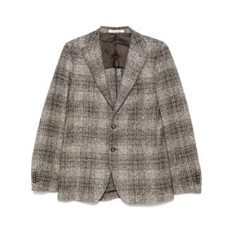 Tagliatore Blazers, male, Brown, Size: 2XL Classic Jacket