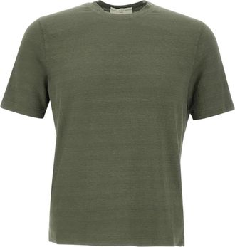 FILIPPO DE LAURENTIIS T-shirt girocollo a maniche corte - Verde