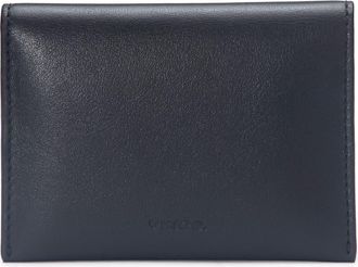 Vince Nappa Leather Bifold Card Case in Black at Nordstrom
