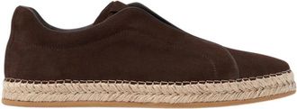 Scarosso Thiago Brown Suede Espadrilles - Heren - Espadrilles - Bruin - 40 1/2 EU - Su&egrave;de - Schoenen