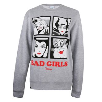 Disney Dames/Dames Bad Girls Sweatshirt met Ronde Hals (Sportgrijs)