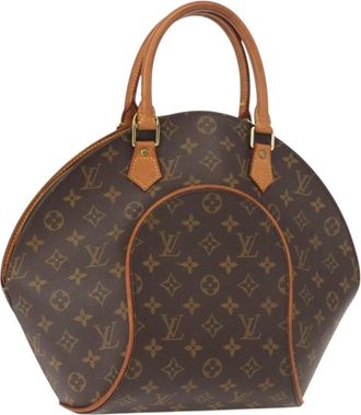 Louis Vuitton Ellipse Bag Monogram Canvas Brown Canvas Handbag (Pre-Owned)