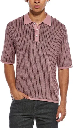 Rag & Bone Rag & Bone Harvey Garment Dyed Polo Shirt