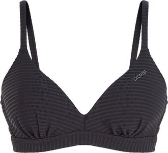 Protest Bade-Shirt PROTEST Bikini Top MIXDALL, Damen, Gr. L, Cup B, schwarz (true schwarz), Obermaterial: 83% Polyamid PA. 17% Elasthan EL., Bikini-Oberteile 
