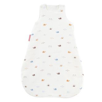 Little Crevette Saco de dormir de verano de algod&oacute;n ecol&oacute;gico crudo 24-36 meses