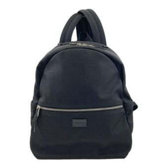 Saint Laurent Black Canvas Backpack (Pre-Owned)
