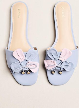 Maeve Flower Slide Sandals
