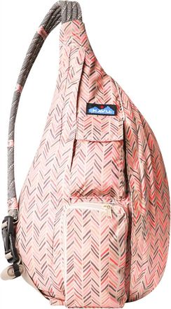 Kavu Rope Sack Sling Bag In Dainty Dash