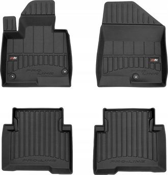 OEM Alfombras, Felpudos, Felpudos De Goma Hyundai Santa Fe 3 2012-2018, Canaleta 3d